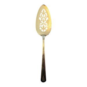 Vintage Oneida Community Par Plate Pierced Pie Server – Silverplate – 9.75” – Fl